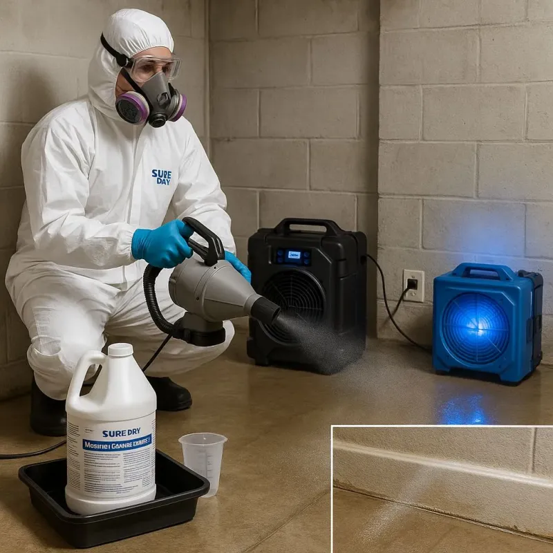 Sanitization and Odor Removal process in Chamberlayne, VA
