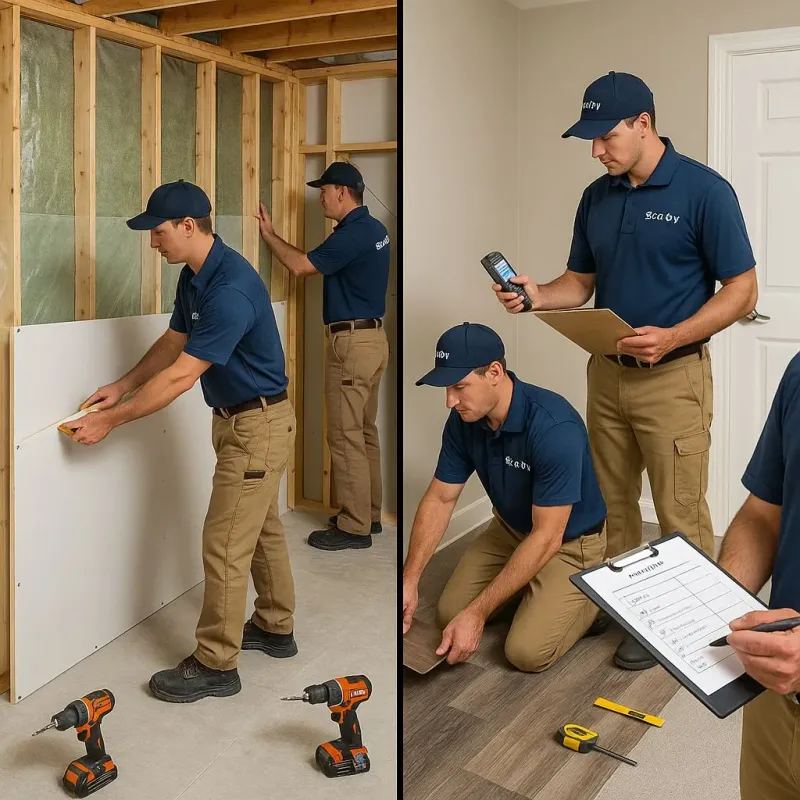 Repairs and Reconstruction process in Chamberlayne, VA