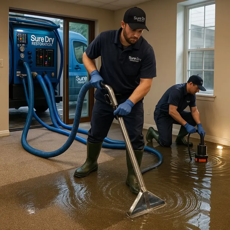 Water Extraction and Removal process in Chamberlayne, VA